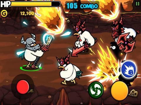 Chicken Revolution: Warrior screenshot 2