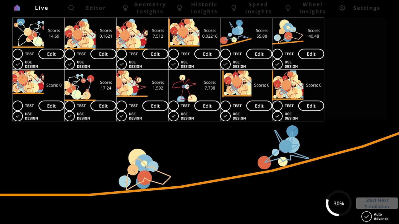 Genetic Car Designer screenshot 4