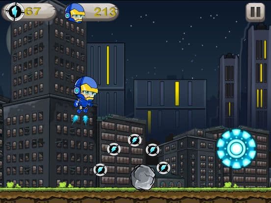 HERO SUPER JET BOY SHOOTER screenshot 2