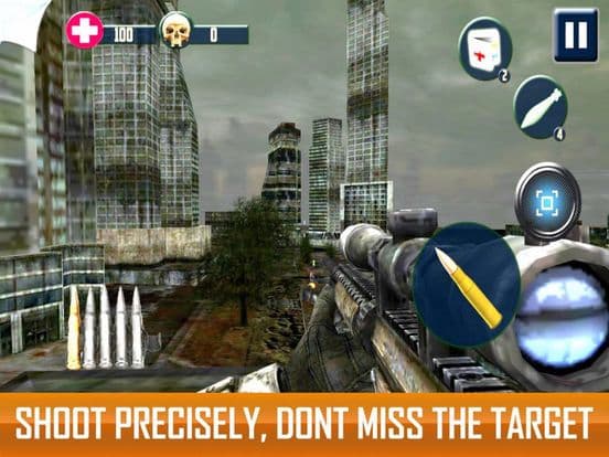 Dead City Sniper 3D screenshot 2