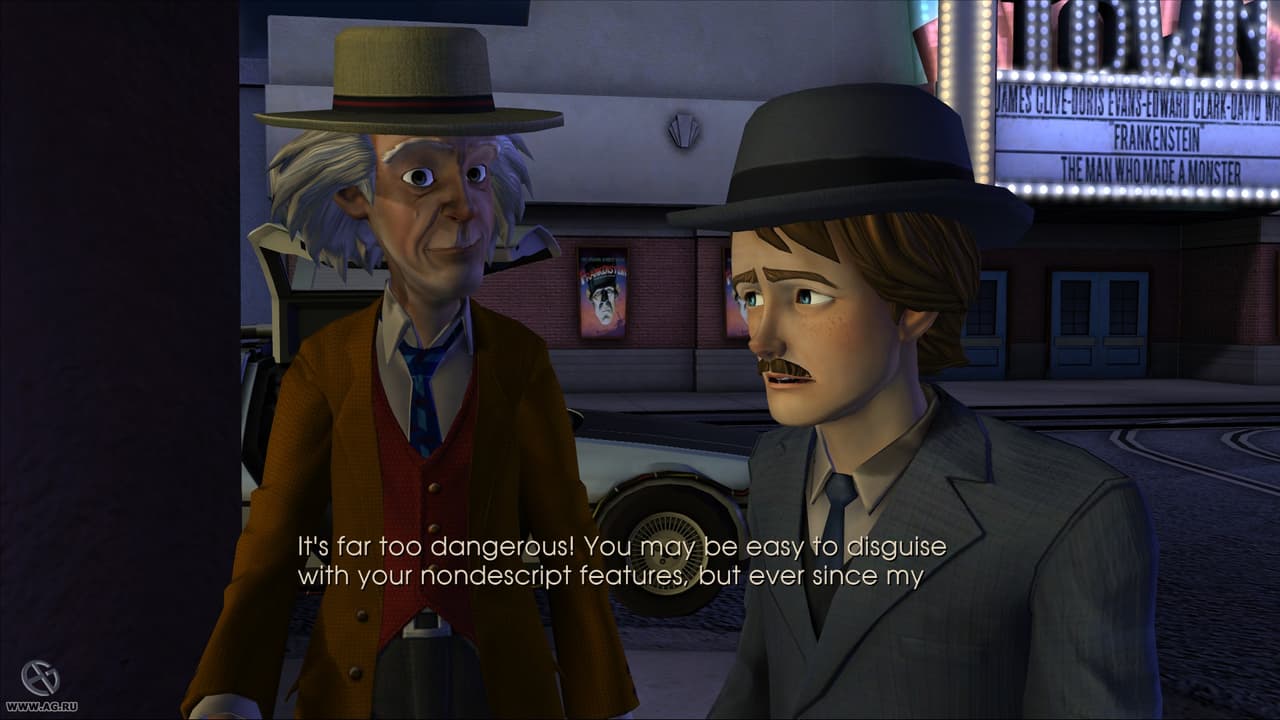 Back to the Future: The Game - Episode 2. Get Tannen screenshot 4