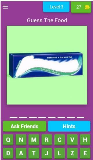 The Food Quiz Free screenshot 4