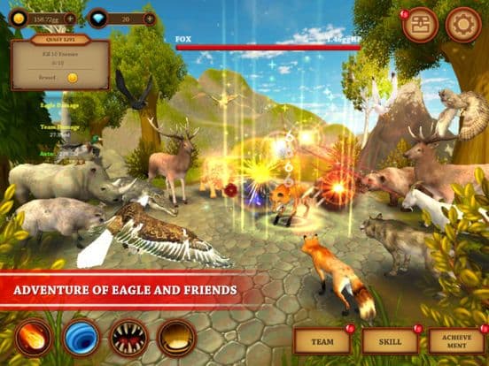 Wild Eagle Sim Simulator Incremental Clicker Game screenshot 2