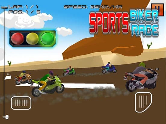 Sports Biker Race screenshot 3