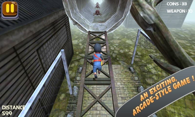 Amazing Ninja Run screenshot 4