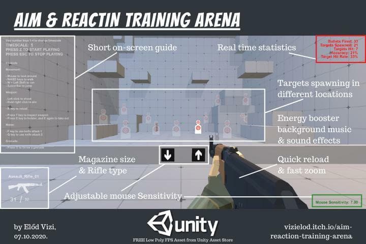 Aim & Reaction training arena