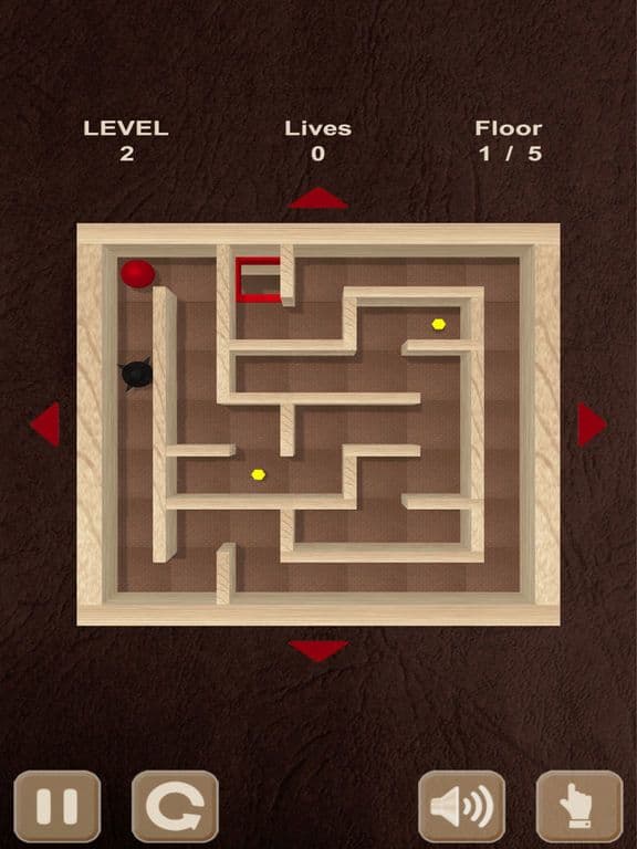 Roll the ball. Labyrinth box screenshot 3
