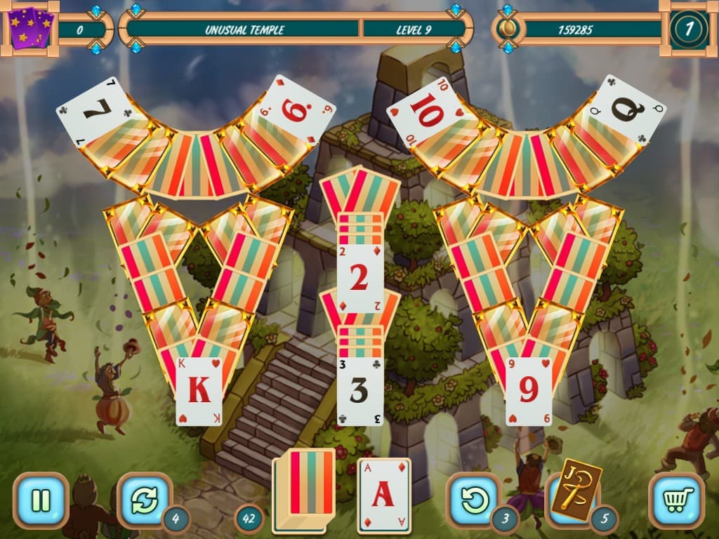 Sweet Solitaire: School Witch screenshot 6