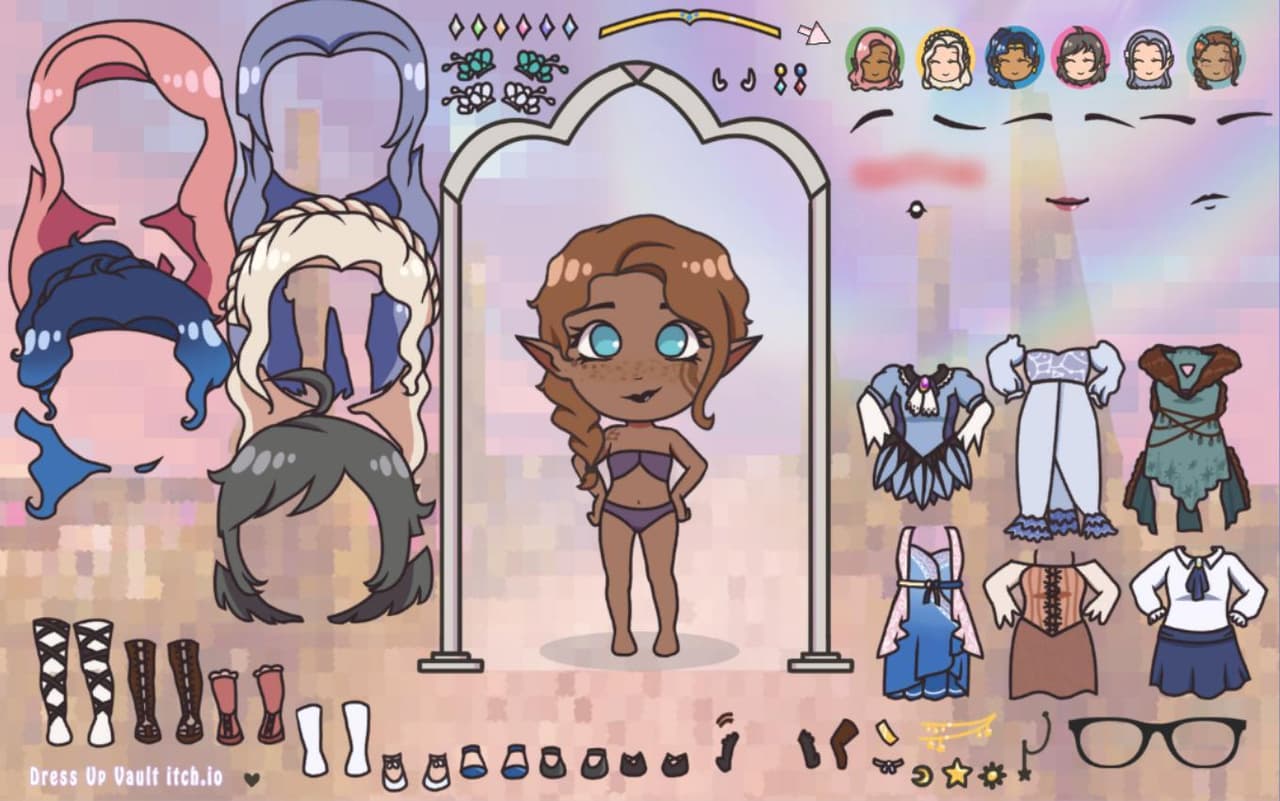 ArtFight Elf Dress Up screenshot 2