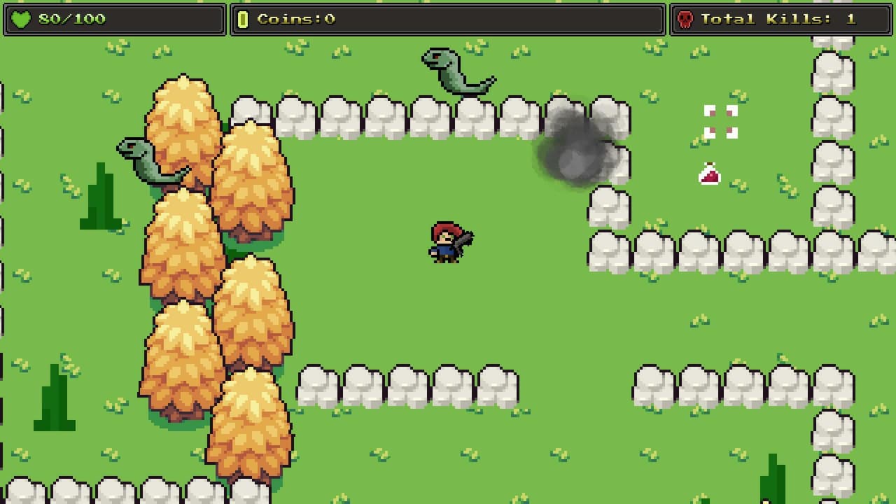 Top Down Shooter Template for GDevelop 5 screenshot 2