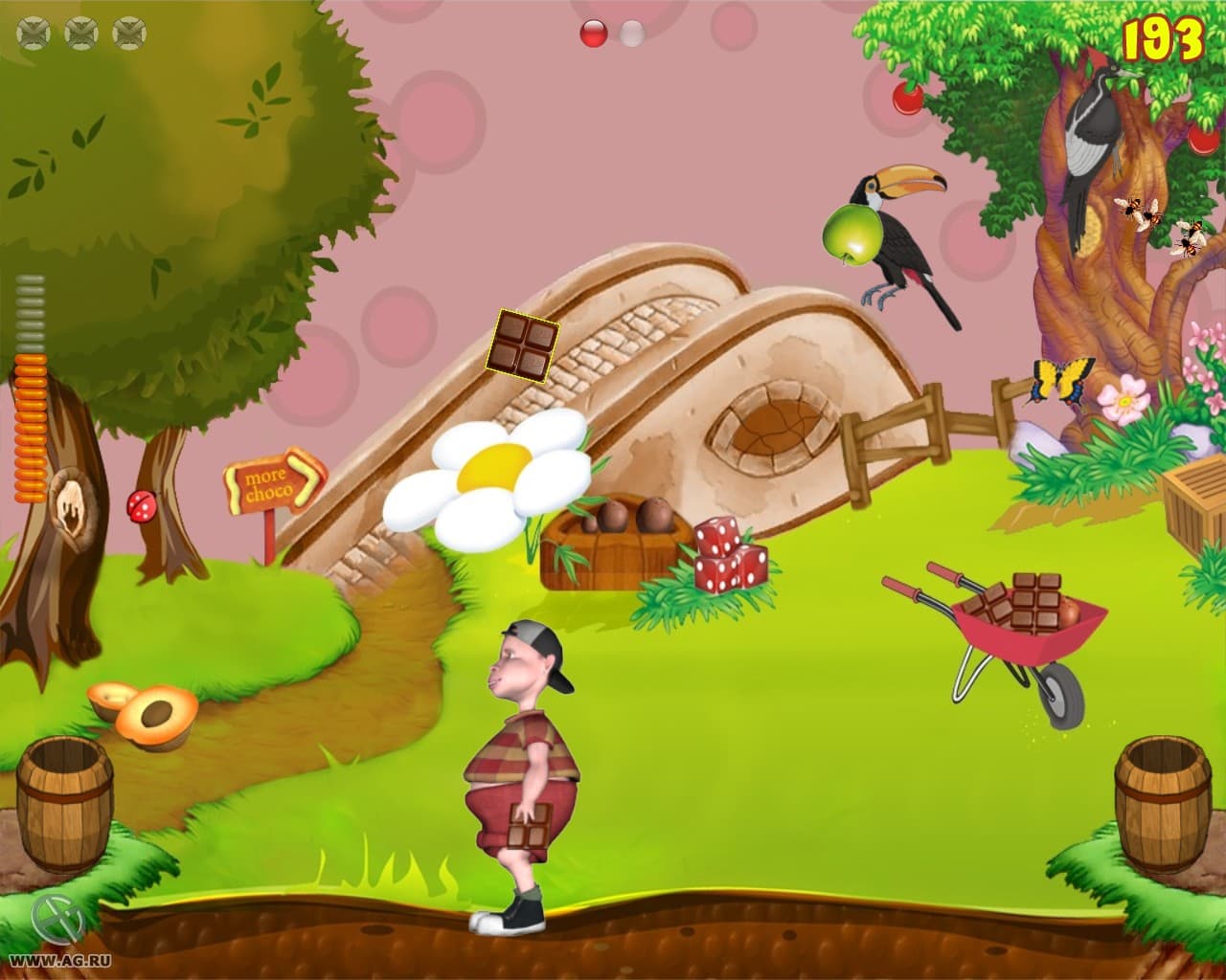 Barney in Chocoland