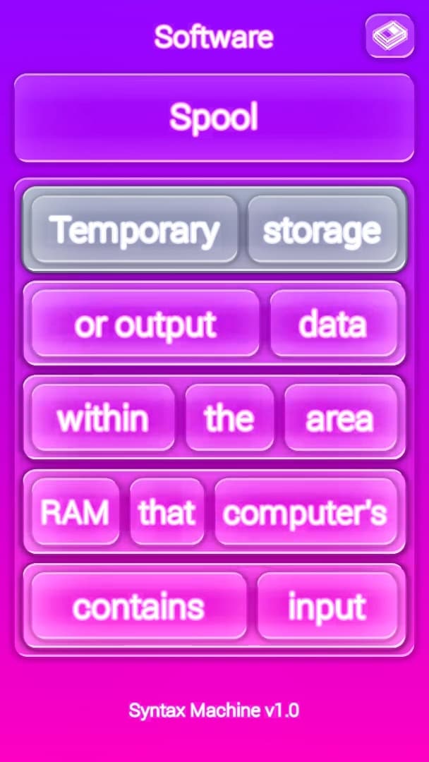 Syntax Machine