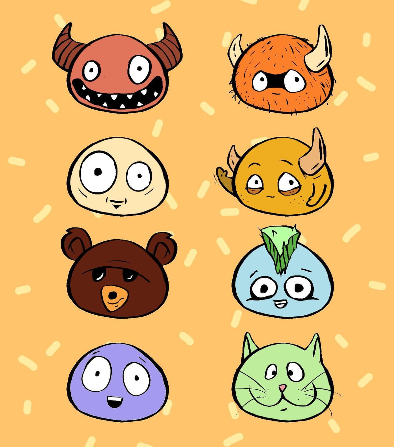 Round asset characters screenshot 3