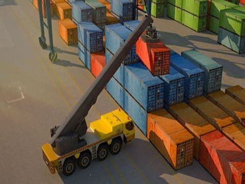 Crane Parking PRO - Full Construction Truck Madness Driving Simulator Version screenshot 2