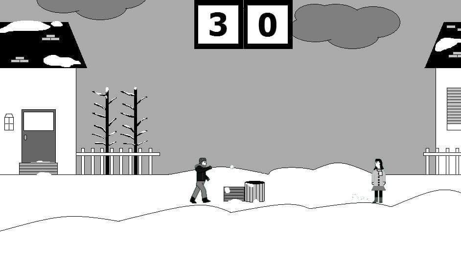 The Dreamer: Snowbattle minigame