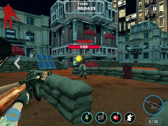 Girl Commander Shooter games screenshot 4