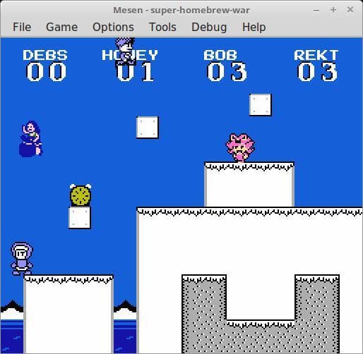 Super Homebrew War screenshot 2