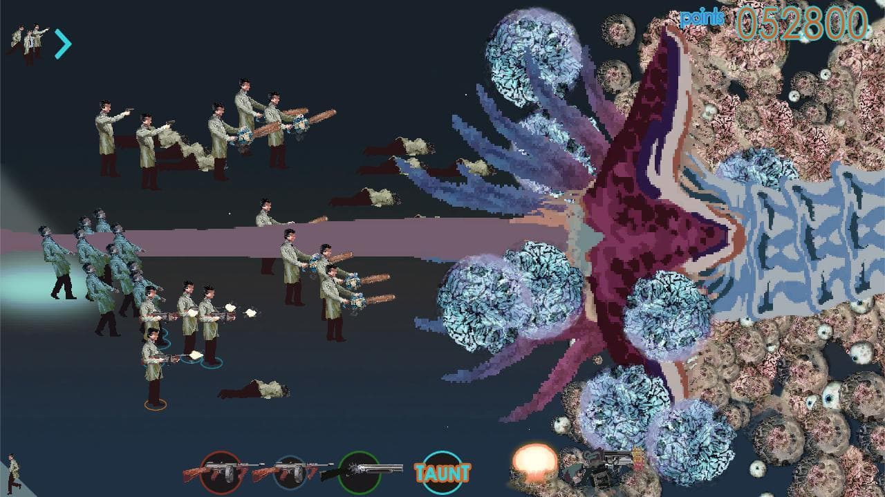 Fight the tentacle
