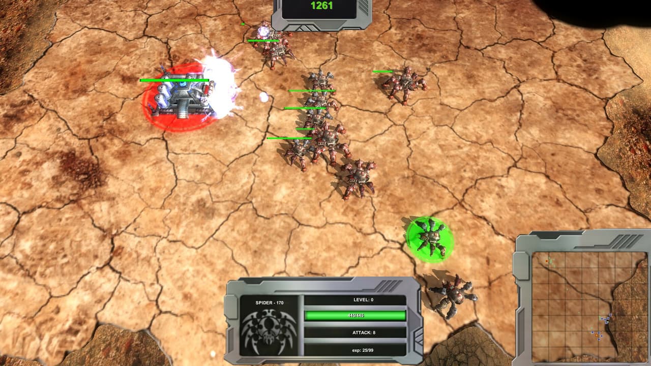 Spider-Robots War screenshot 6