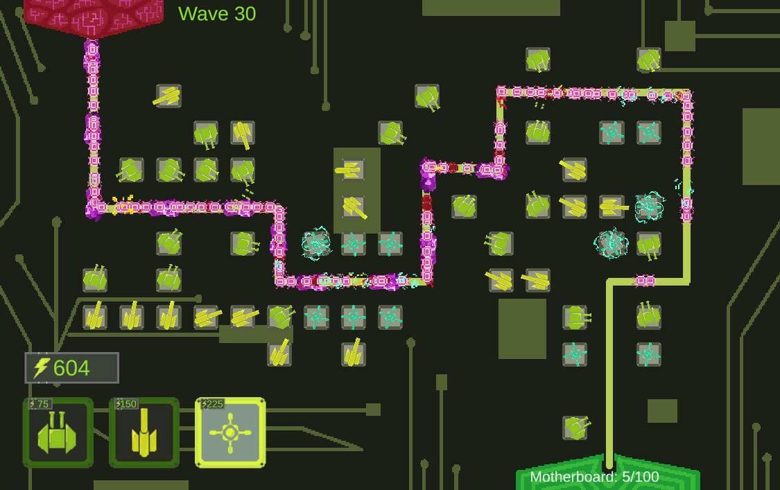 Circuit Defense (itch) screenshot 3