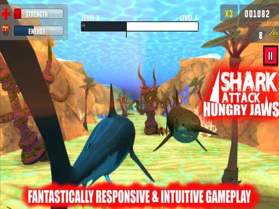 Shark Fish Attack Hungry Jaws screenshot 3