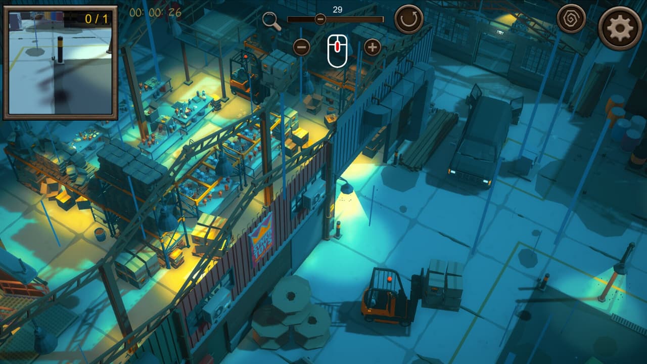 Hidden Breaking Bed Top-Down 3D