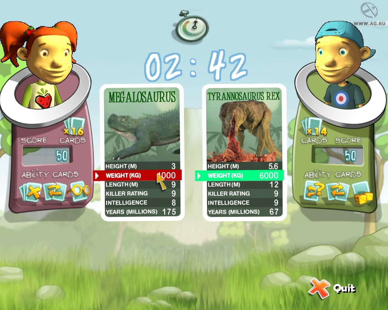 Top Trumps Adventures: Dogs & Dinosaurs screenshot 5