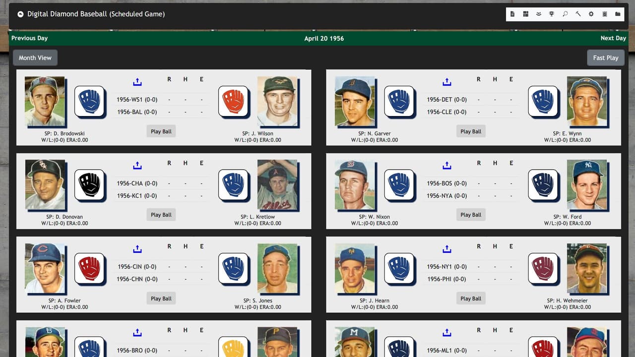 Digital Diamond Baseball V11 screenshot 3