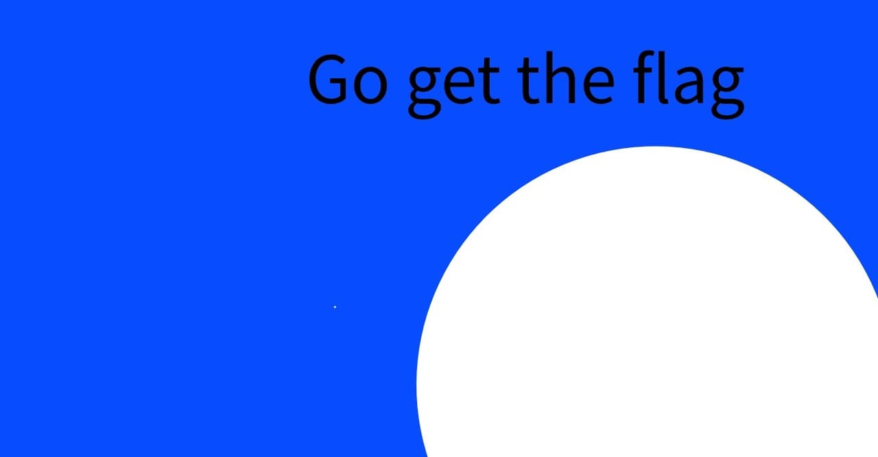 Go to the flag