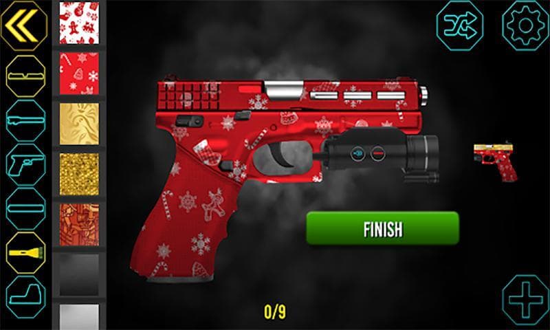 Gun Builder Custom Guns - Shooting Range Game (gravitycode) screenshot 4