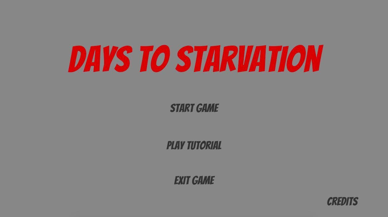 Days to Starvation