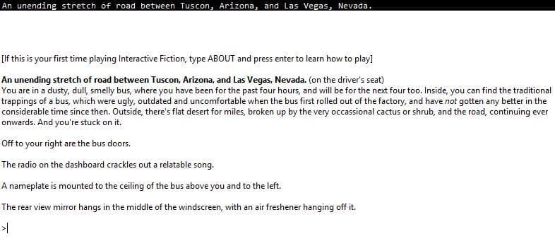 Desert Bus For Home