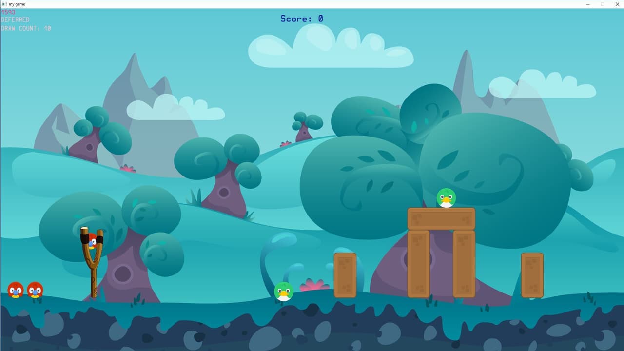 Angry Birds (itch) (Zoe Rowbotham) screenshot 2