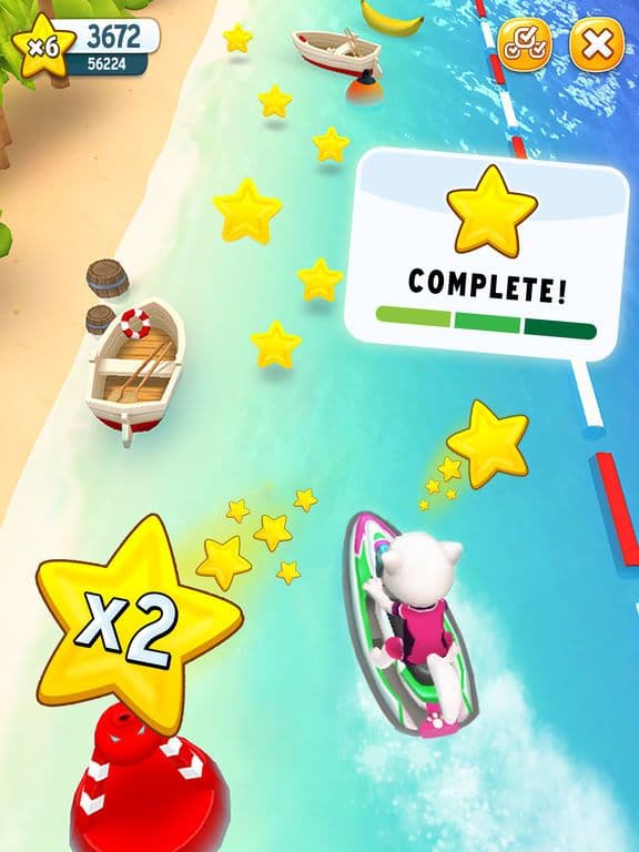 Talking Tom Jetski screenshot 4