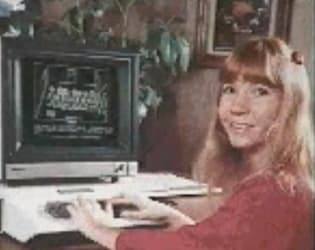 Roberta Williams Eats a Sandwich