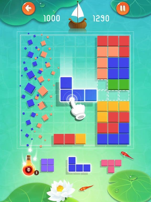Block Fish - Fun Puzzle Game screenshot 2