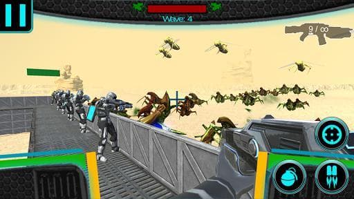 Combat Troopers - Star Bug Wars screenshot 2