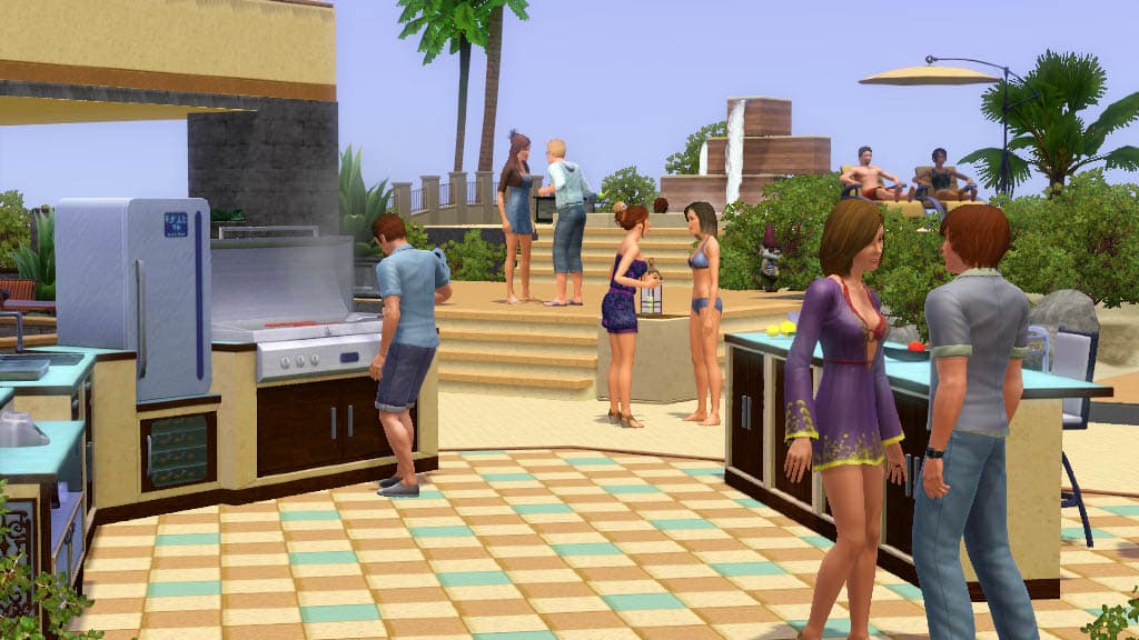 The Sims 3: Outdoor Living Stuff screenshot 2
