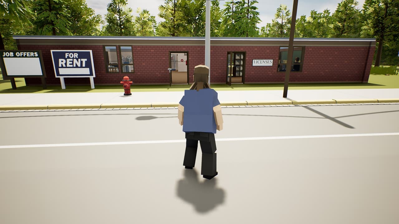 Low Poly Town (Unreal Engine) screenshot 5