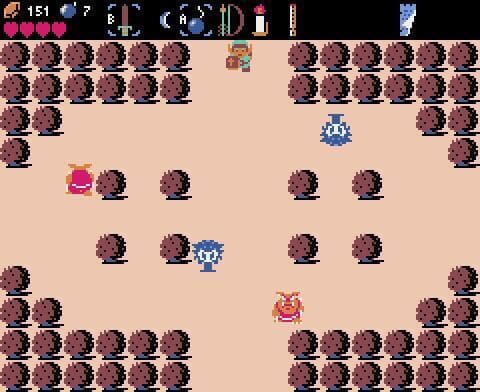 Mini Zelda on Pyxel ミニ ゼルダ (uzumakey) screenshot 2