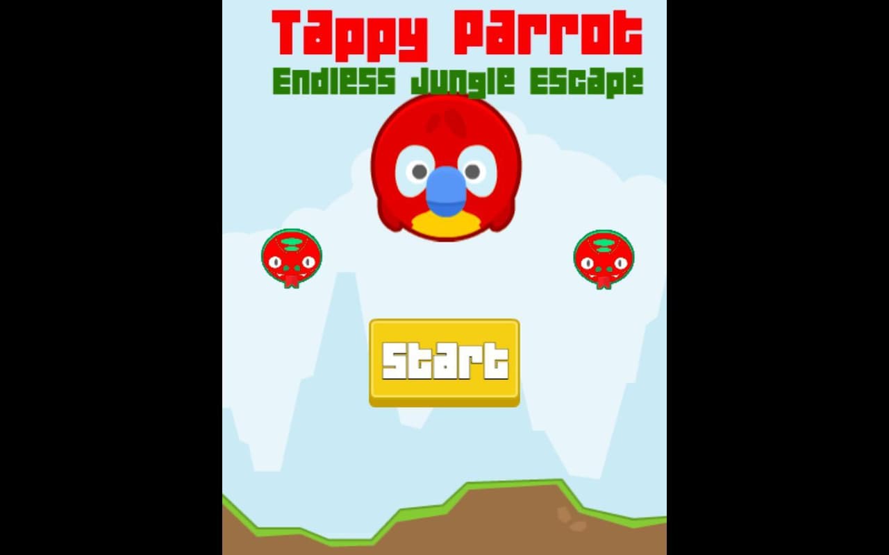 Tappy Parrot: Endless Jungle Escape screenshot 2