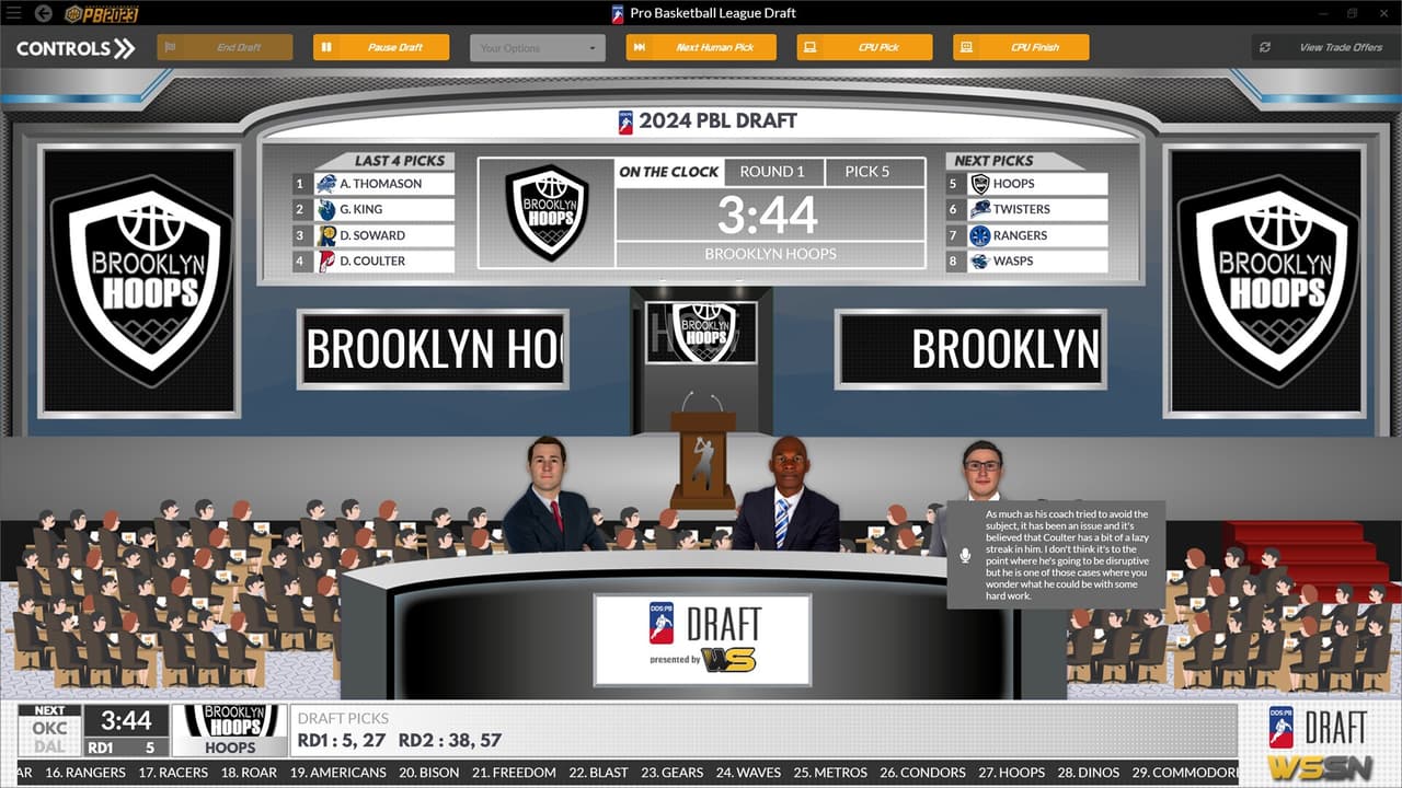 Draft Day Sports: Pro Basketball 2023 screenshot 4