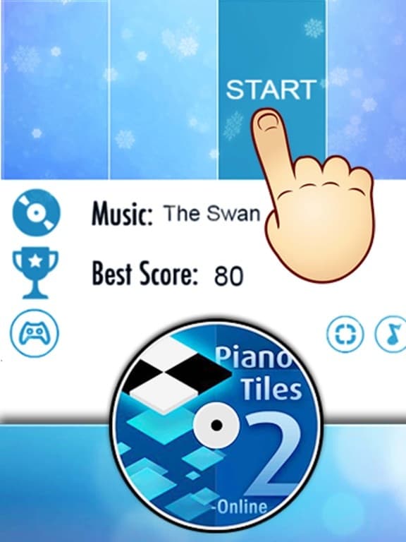 Magic White Blocks-Dont Tab the Wrong Piano Tiles screenshot 2