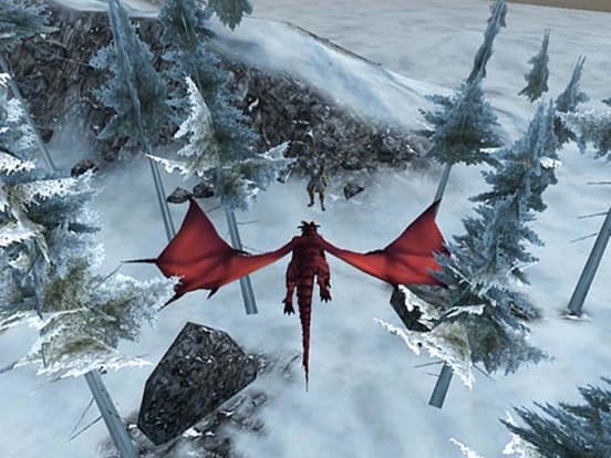 VR Flying Fiery Dragon Shooting - Pro Action Game screenshot 4