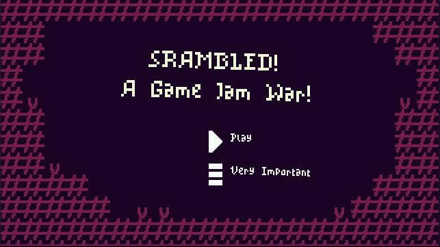 Scrambled: A Game Jam War
