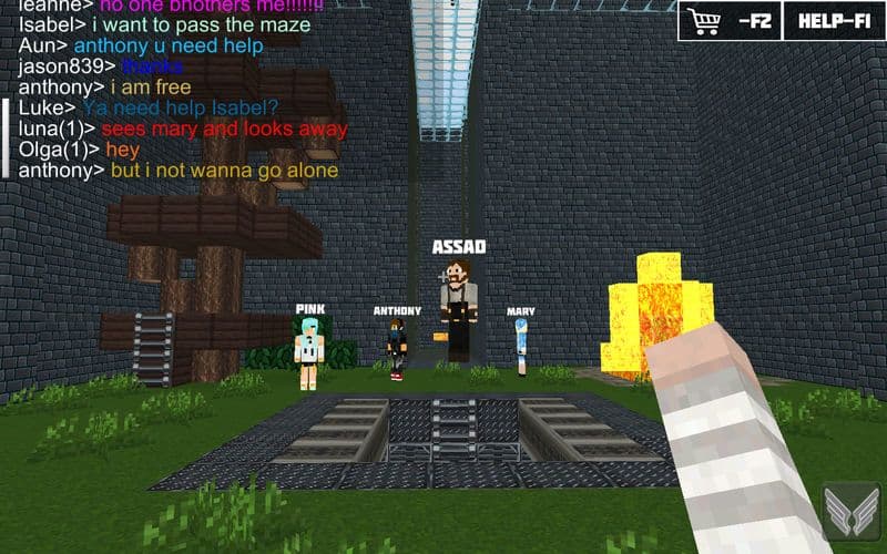World of Cubes Survival Craft Multiplayer screenshot 4