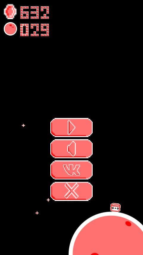 Marshmallow: space travel -pixel retro platformer screenshot 3