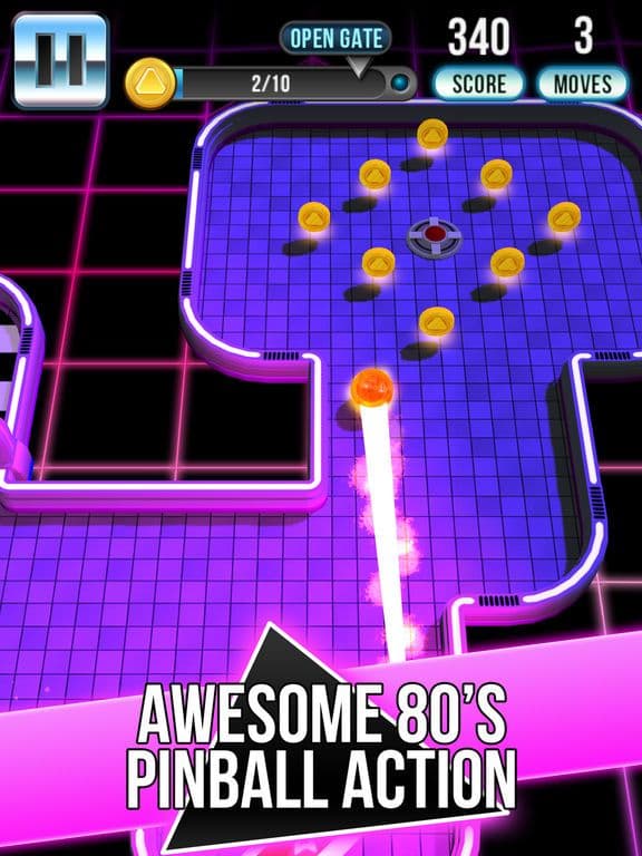 Retro Shot - Pinball Puzzle Game screenshot 2
