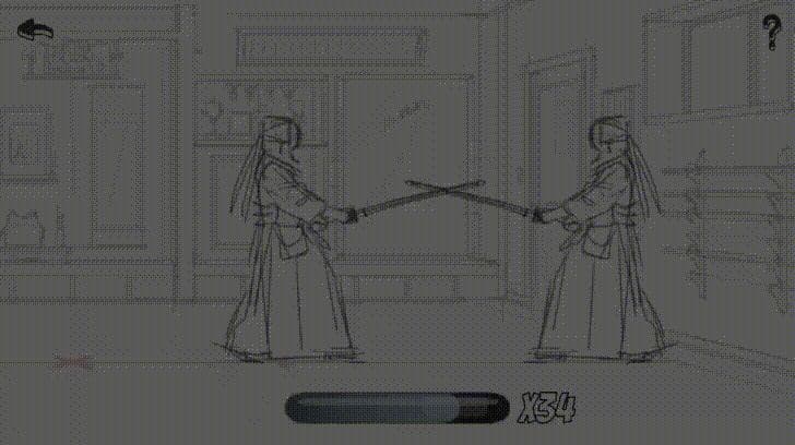 Kendo Warriors minigame