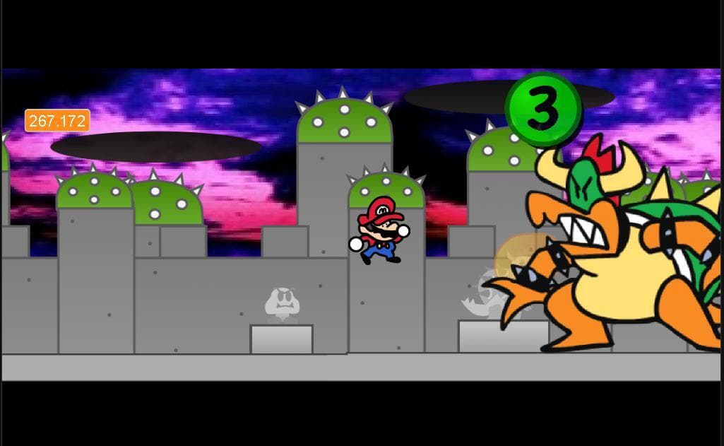 Something about Super Mario on Scratch Reboot ReMustached screenshot 5